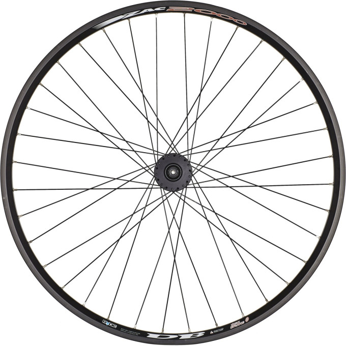 Колесо переднее SHIMANO RS171, под дисковый тормоз C.LOCK, под полую ось 12мм, черный EWHRS171FED70B